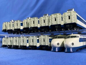 9-22＊Nゲージ KATO 0系2000番台 新幹線 「ひかり・こだま」まとめ カトー 鉄道模型(asc)