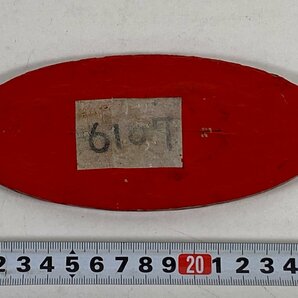 9-62●銘板 日本車輌 昭和52年 プレート 金属製 同梱不可(ajt)の画像4