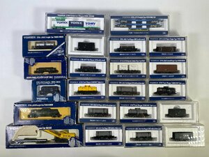 9-41* N gauge . car set sale tanker car container car have cover car other TOMIX KATO another box railroad model (acc)