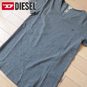 美品 S ディーゼル DIESEL メンズ 半袖Tシャツ グレー