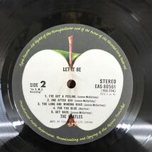 The Beatles(ビートルズ)「Let It Be(レット・イット・ビー)」LP（12インチ）/Apple Records(EAS-80561)/洋楽ロック_画像6