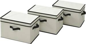  mountain . anywhere storage box cover attaching width 38× depth 25× height 25cm handle attaching color box correspondence final product ivory 3 piece collection 