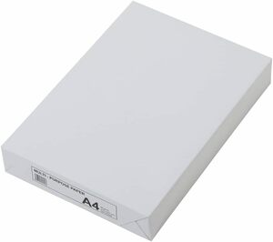 PP 高白色 コピー用紙 シンプルデザイン 4 白色度93% 紙厚0.09mm 500枚