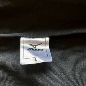 MIZUNO ミズノ メンズ ジャケット Lサイズ 黒 ウインドブレーカー ウィンドブレーカー トラックジャケット スポーツウエア 上 ブラック Vの画像8