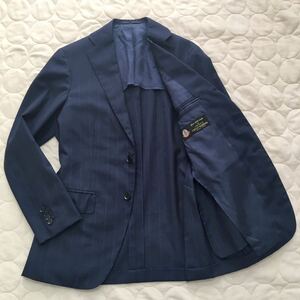 RING JACKET guji KYOTO 別注 コラボ リングヂャケット リングジャケット シングルテーラードジャケット ネイビー ブレザー ストライプ