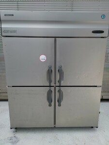 【JR3】ホシザキ 業務用冷蔵庫 HR-150XT3-ML 4枚扉 三相200V 冷蔵庫 縦型冷蔵庫 HOSHIZAKI 飲食店 中古 厨房機器 動作品