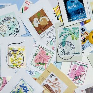 ≪紙付き記念切手100g≫ 〔B30〕2024年入手のキロボックスから★使用済切手 機械印 満月印含の画像8