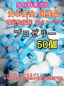 嗜好性抜群 国産 昆虫ゼリー 高タンパク プロゼリー16g 50個 クワガタ カブトムシ 小動物 ハムスター モモンガ ハリネズミ KBファーム