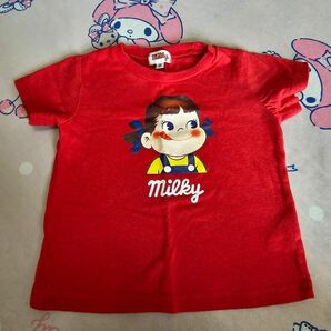 【最終値下げ】子供服　 ぺこちゃん半袖Tシャツ　キッズTシャツ　ベビーTシャツ　95ｾﾝﾁ 