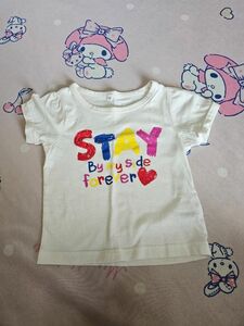 子供服　 可愛い半袖Tシャツ　 女の子　100ｾﾝﾁ