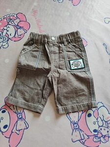 子供服　キッズハーフパンツ　キッズショートパンツ　キッズ半ズボン　男の子　90ｾﾝﾁ