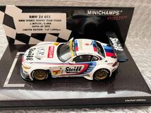 美品1/43 Minichamps ミニチャンプス BMW Z4 GT3 BMW SPORTS TOROPHY TEAM STUDIE J.MULLER/S.ARA SUPER GT 2015 スタディBMW おまけ付き_画像5