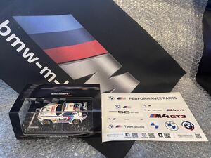 美品1/43 Minichamps ミニチャンプス BMW Z4 GT3 BMW SPORTS TOROPHY TEAM STUDIE J.MULLER/S.ARA SUPER GT 2015 スタディBMW おまけ付き