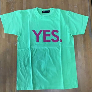 YES イエス 【t-shirt】 GREEN Ssize 新品正規品 レディース