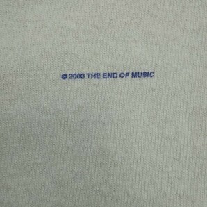 ■ ビンテージ 2003年 vintage  the end of music kurt cobain カートコバーン teeシャツ ■ used ■ anvil ボディLサイズ ■の画像3