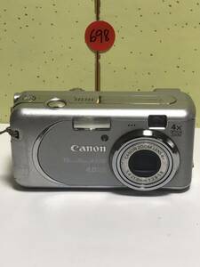 Canon キャノン Powershot A430コンパクトデジタルカメラ 4.0 MEGA PIXELS PC 1186