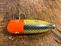 60s Heddon BABY LUCKY13 オールド!! 吹き目!! 首割れ!! /へドン ベビーラッキー13 オールドタックル_画像2