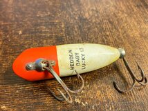 60s Heddon BABY LUCKY13 オールド!! 吹き目!! 首割れ!! /へドン ベビーラッキー13 オールドタックル_画像4