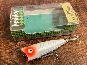 80s Heddon TINY CHUGGER オールド!! グリーンチェック!! 箱付!! 1980年代!! /へドン タイニー チャガースプーク オールドタックル