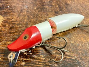 50s Heddon JOINT RIVER RUNT FLOATER 美品!! 1950年代 へドン ジョイントリバーラント フローティング 金目 レッドヘッド オールドルアー