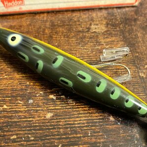 60s Heddon DYING FLUTTER #9207 超希少!! 1960年代 へドン ダイイングフラッター シングルペラ 書き目 デッドストック NIB オールドルアーの画像2