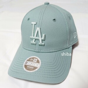 NEW ERA ニューエラ 正規品 レディース ウィメンズ 9FORTY キャップ 帽子 LA ドジャース ターコイズ ブルー 青 大谷