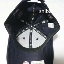 NEW ERA ニューエラ 正規品 9FORTY キャップ 帽子 ダーク ネイビー 紺 白 ヤンキース NY MLB ユニセックス_画像4