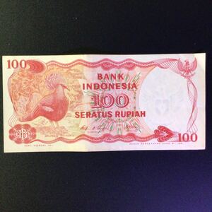 World Paper Money INDONESIA 100 Rupiah【1984】