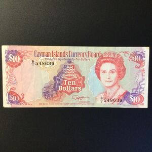 World Paper Money CAYMAN ISLANDS 10 Dollars【1991】