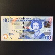 World Paper Money EAST CARIBBEAN STATES 10 Dollars【2012】_画像1