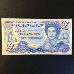World Paper Money FALKLAND ISLANDS 1 Pound【1984】の画像1