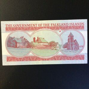 World Paper Money FALKLAND ISLANDS 5 Pounds【2005】の画像2