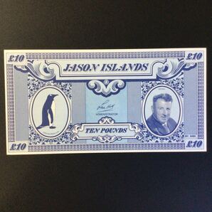 World Paper Money FALKLAND ISLANDS《JASON ISLANDS》10 Pounds【1979】の画像1