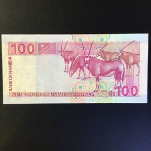World Paper Money NAMIBIA 100 Namibia Dollars【2003】の画像2