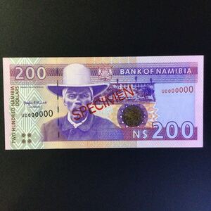 World Paper Money NAMIBIA 200 Namibia Dollars[1996](SPECIMEN)