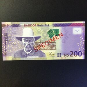 World Paper Money NAMIBIA 200 Namibia Dollars[2012](SPECIMEN)