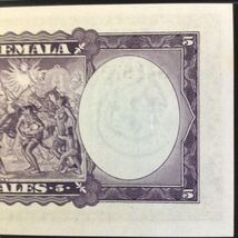 World Banknote Grading GUATEMALA 5 Quetzales【1962】『PMG Grading Choice Uncirculated 64』_画像6