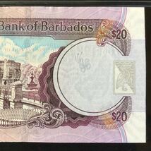 World Banknote Grading BARBADOS《Central Bank》20 Dollars【2007】『PMG Grading Gem Uncirculated 66 EPQ』_画像7