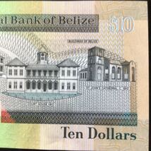 World Banknote Grading BELIZE《Central Bank》10 Dollars【2016】『PMG Grading Gem Uncirculated 66 EPQ』_画像7