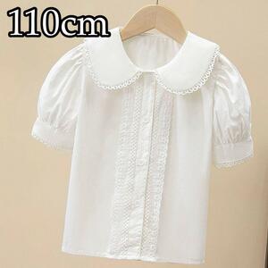  blouse 110cm short sleeves collar attaching shirt white white go in . type uniform formal 