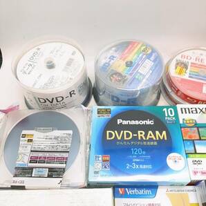 n48【1円～】 未使用 記録媒体 CD-R DVD-R カセットテープ等 まとめ Panasonic VICTOR 他 動作未確認 現状品 の画像2