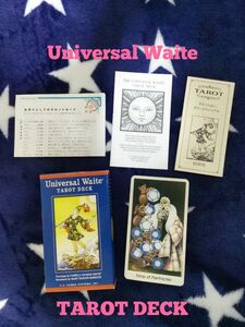 【日本語版マニュアル付き】Universal Waite TAROT DECK 