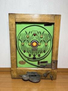 [ rare ] Ginza association hand strike . pachinko pcs war after Showa era the first period Nagoya .GINZA T.15 machine tree frame opening machine delivery that time thing 