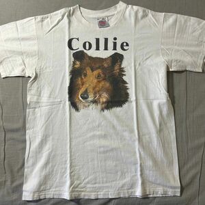 犬Tシャツ(コリー)、ビンテージTシャツ、ヴィンテージTシャツ 80s USA製