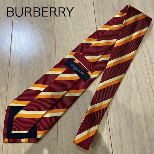 BURBERRY バーバリー シルクネクタイ 4