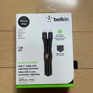 BelkinUSB-C toライトニングケーブル iPhone 13 mini/Pro/Pro Max/12/SE/11 Cタイプ