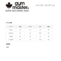 gym master ジムマスター シャンブレービッグＴシャツ ブルー L　G321749　メンズ　Ｔシャツ　アウトドア_画像3