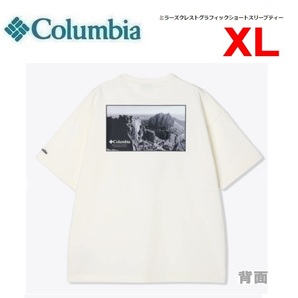 Columbia コロンビア ミラーズクレストグラフィックＴシャツ シーソルト XL　PM0795　メンズ　Tシャツ　アウトドア　キャンプ