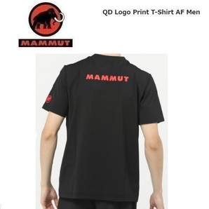 MAMMUT マムート QDロゴプリントTシャツ ブラック3 海外XXL(日本3XL相当) 1017-02012 メンズ アウトドアの画像3