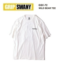 GRIP SWANY グリップスワニー ワイルドベアＴシャツ ホワイト L　GSC-72　メンズ　アウトドア　キャンプ_画像2